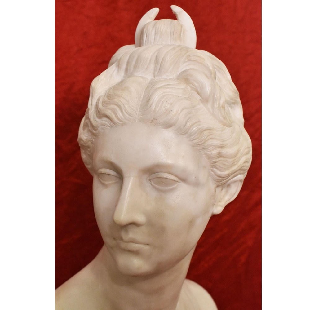 STMA76 1 antique sculpture marble statues bust woman figurines19th.jpg